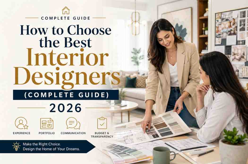 How to Choose the Best Interior Designers in (Complete Guide) 2026​
