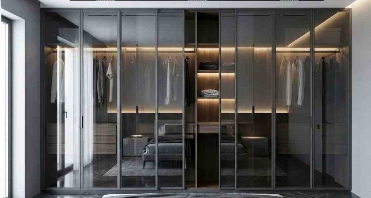 Glass Door Wardrobe