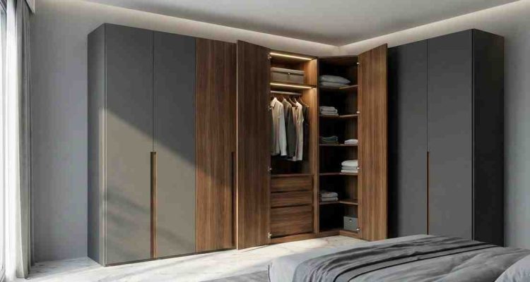 L-Shaped Wardrobe