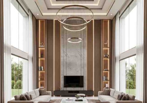 Custom living room interior design solutions in Perinthalmanna